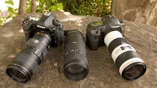 Dpreview Tv Tamron 70-210Mm F4 Di Vc Vs Canon 70-200 F4 Is Ii & Nikkor 70-200 F4 Vr