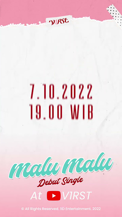 'Malu Malu' Individual MV Countdown - Reva