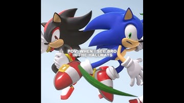 Your too slow || #sonic #sonicthehedgehog #shadow #shadowthehedgehog #viral #fyp #edit