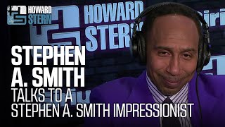 Stephen A. Smith Talks to Stephen A. Smith Impersonator