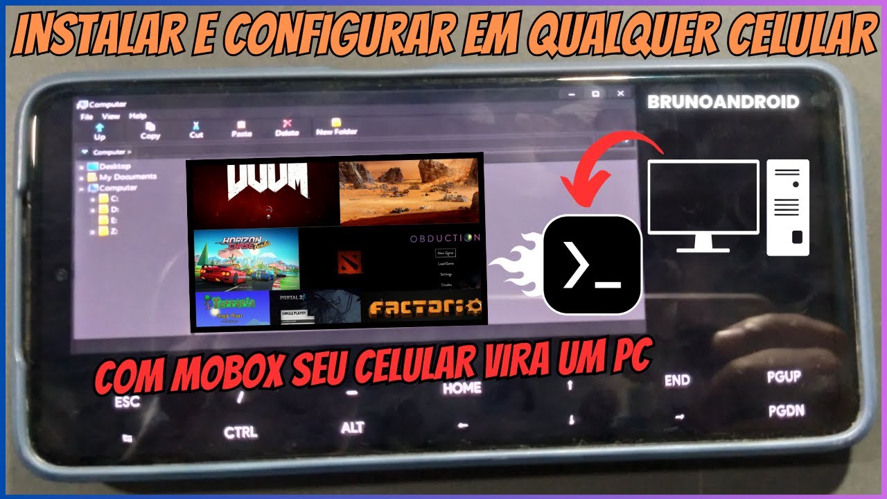 EU INSTALEI A STEAM NO BOX64 E TESTEI ALGUNS JOGOS!