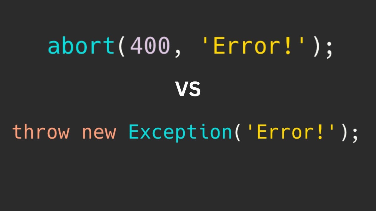 Exceptions  Laravel News