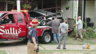 Car Slams Into Home In Beaver Falls