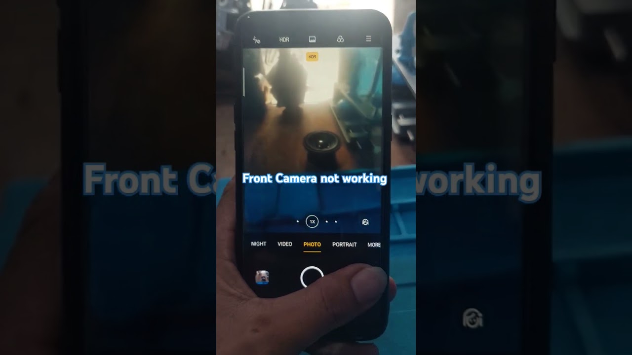 Realme 5i front camera not working