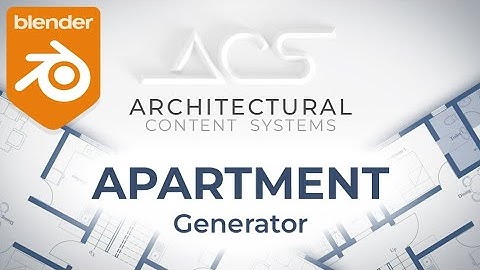 ACS - Architectural Content Systems: Apartment Layout Generator (Blender Geo Nodes)
