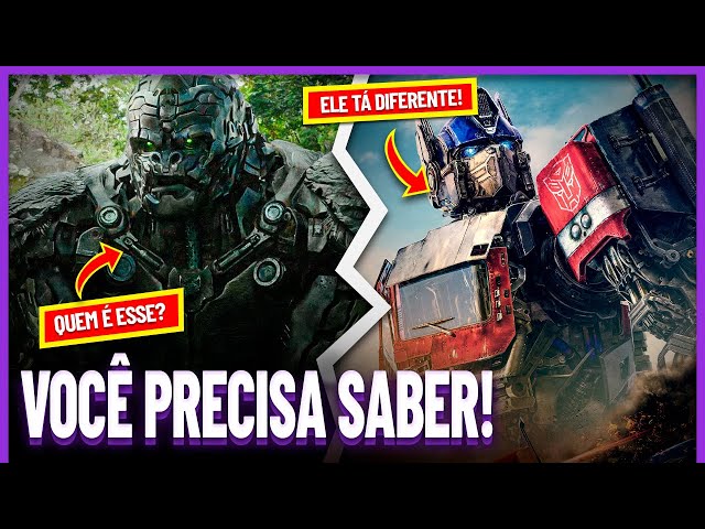 Você PRECISA ASSISTIR ESSE VÍDEO antes de ver TRANSFORMERS: O Despertar das  Feras 