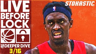 NBA DFS Deeper Dive \& Live Before Lock (Thursday 3\/16\/23) | DraftKings \& FanDuel NBA Lineups