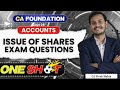 Issue of Shares - Detailed ONE SHOT - CA Foundation Accounts | CA Vivek Mehta | Jan 26 |