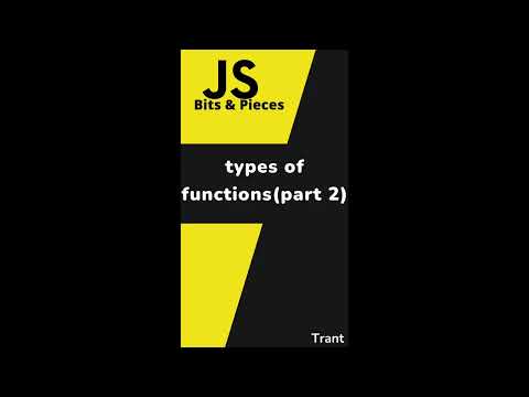 #12 function Types Javascript