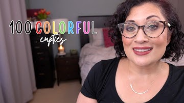 100 Colorful Empties 2023 | Update #3!