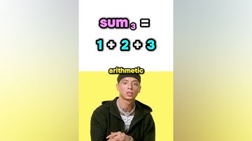 Central Cee’s introduction to summing arithmetic series (with Priyanka Chopra)