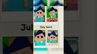 month's born x shinchan ✨ #shortvideo #shinchan #trending #cartoon #months