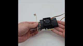 NVMe M.2 PCIe Adapter Card Cooling Kit with Fan Included