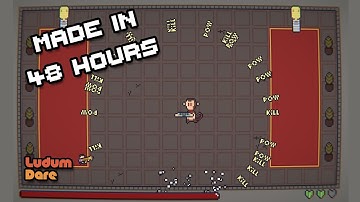 Making a bullet hell game in 48 hours | ludum dare 48