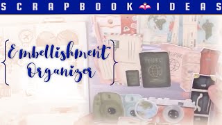 How To Make An Embellishment Organizer