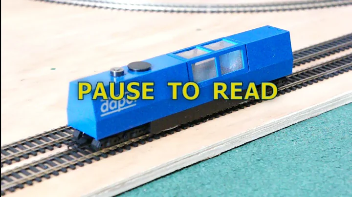 Dapol track cleaner powered by 9F on my new test track 4a.