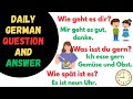 Daily German Q&amp;A 🇩🇪✨ | Einfache Fragen &amp; Antworten für A1–A2