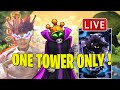Shadow Archers only in Kingdom Rush Vengeance - Entering Lineria | LIVE