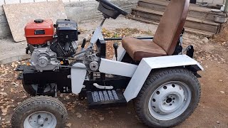 : Homemade TRACTOR for gardening and snow removal.