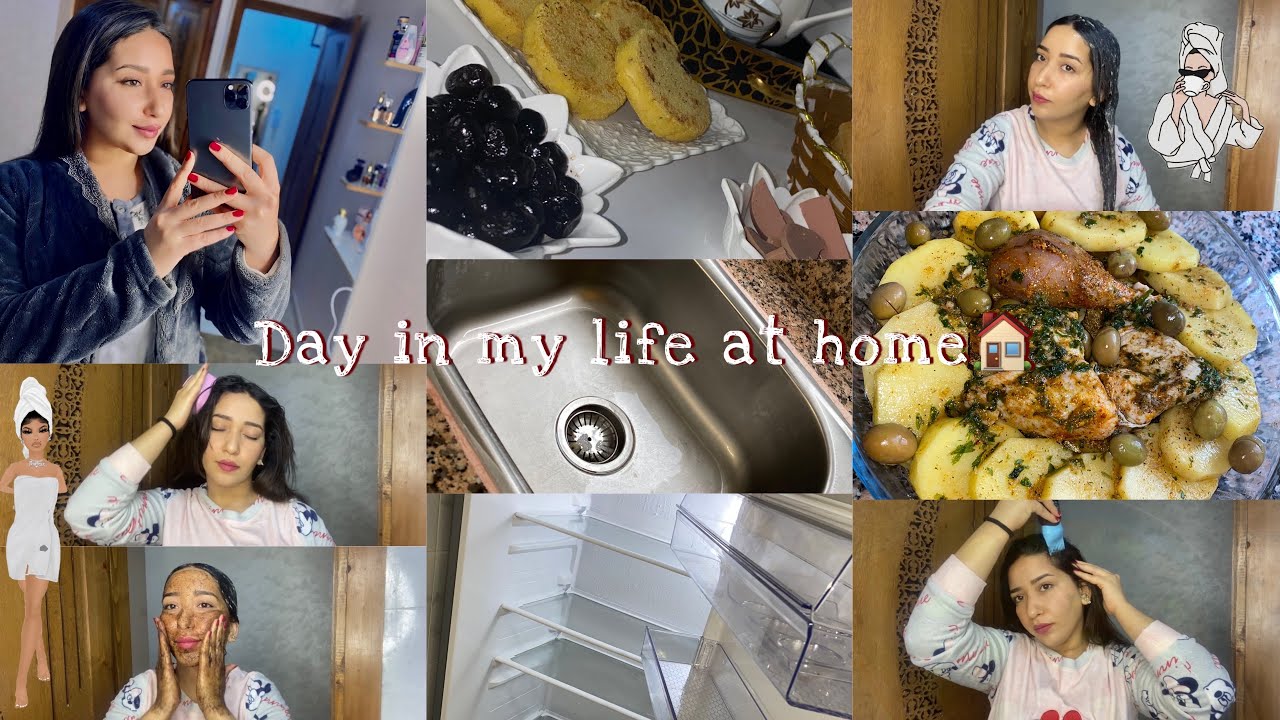 روتين  للمتزوجات جامع مابين الشقا🧹 والنظافة الشخصية🌸كيفاش كنضم وقتي😍ومكنساش راسي من العناية❤️