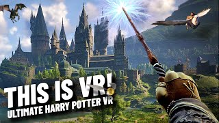 The ULTIMATE Harry Potter VR Experience! // Hogwarts Legacy VR (UEVR) screenshot 4