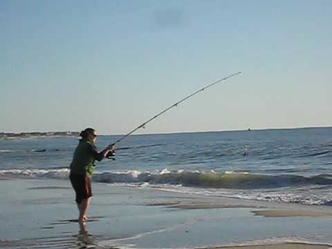 How to cast a fishing pole line - Olympics style rod n reelin