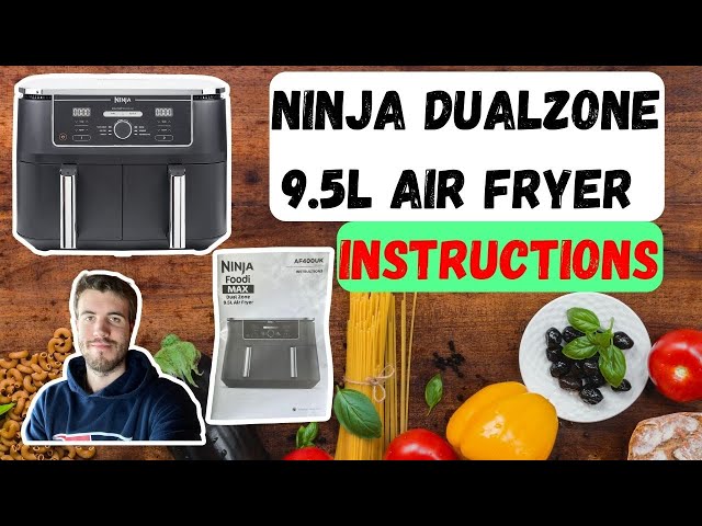 NINJA AF400EU Dual Zone Air Fryer Instructions