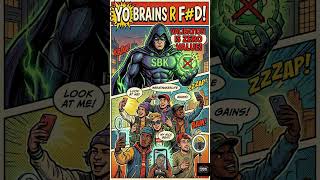 Yo Brains R F#d! | Gritty Boom Bap Beat #shorts #sbk