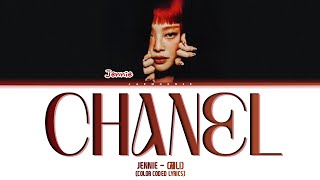 Ai Cover Jennie 제니 - Chanel Original Tyla Lyrics Color Coded English Lyrics 가사