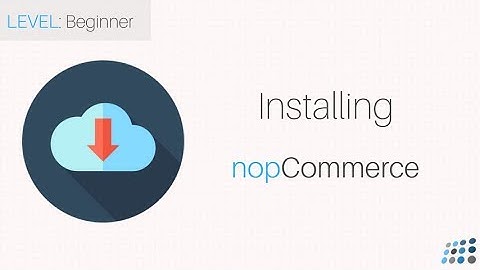 Installing nopCommerce on a local machine (for developers)