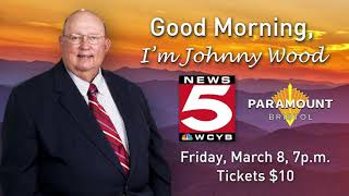 Join us at the 'Good Morning, I'm Johnny Wood' premiere at the Paramount Bristol