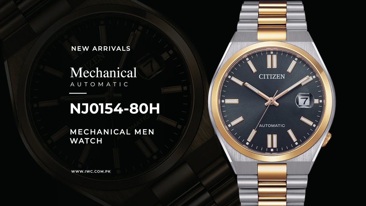 MECHANICAL MEN – NJ0154-80H #Unboxing - YouTube