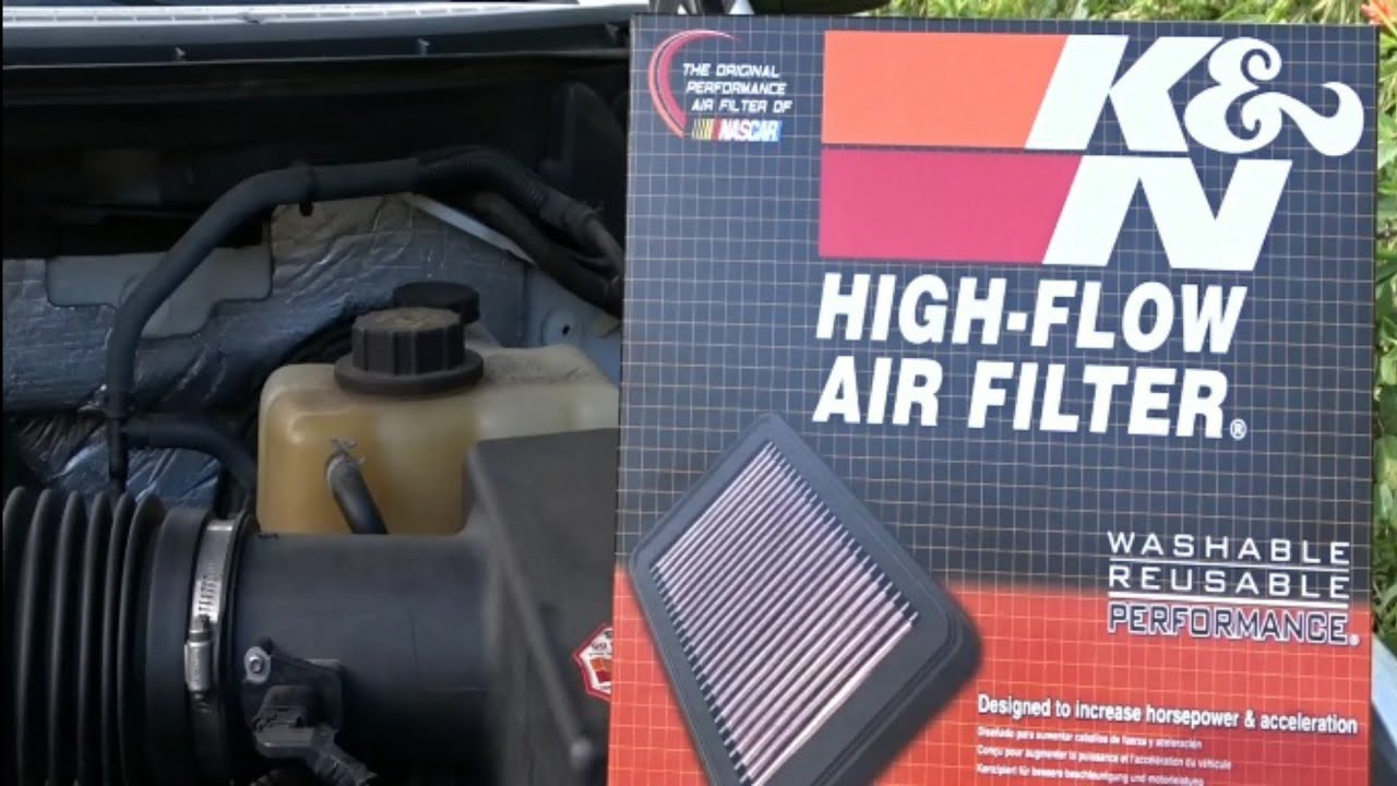 K&N HighFlow Air Filter And How To Install It In A Ford F150 2011