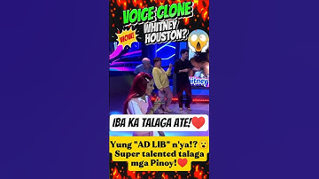 Whitney Houston #theclones #eatbulagalatest #voiceclone #awesomevoice #pinoytalent #viaralshorts