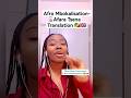 Afro Mbokalisation- Afara Tsena Translation 🇨🇬🇨🇩 #afaratsena #afrombokalisation #lingalalanguage