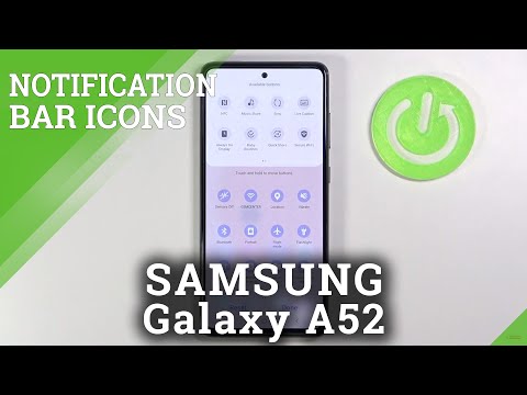 How to Personalize Notification Bar in SAMSUNG Galaxy A52 – Customize Icons in Notification Bar hqdefault