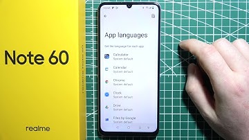 How to Change Specific App Language On Realme Note 60