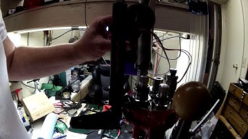 Functioning 3D printed Loadmaster bullet feeder actually on Press