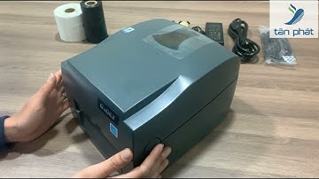 Review mở hộp máy in mã vạch Godex G500
