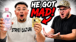 I CRACKED IN HIS ROOM