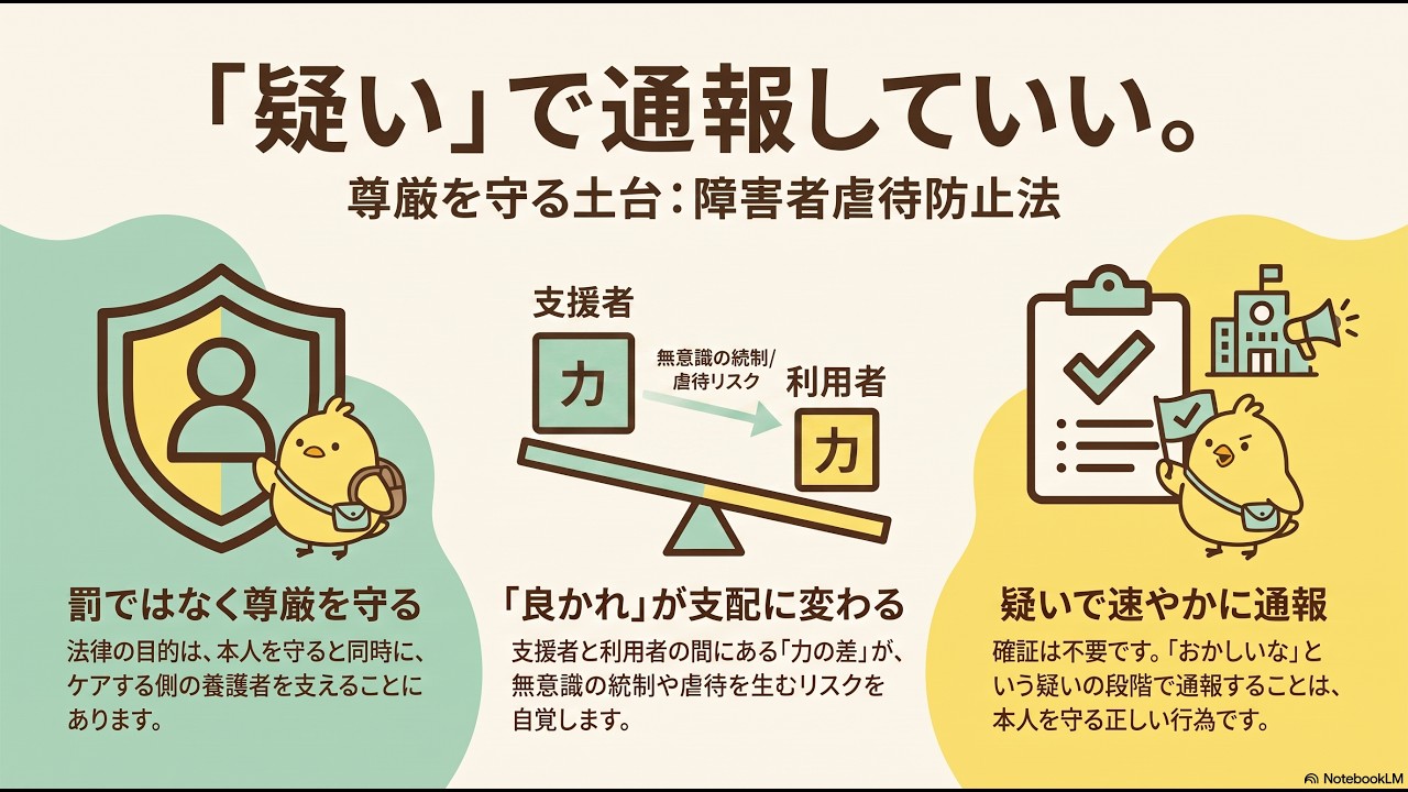 ④それ、虐待かもしれません｜障害者虐待防止法を現場目線でわかり