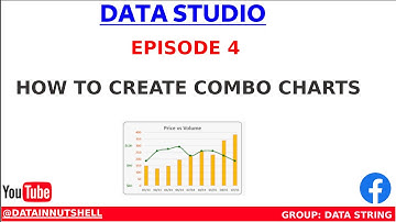 DATA STUDIO | EPISODE 4 | HOW TO MAKE COMBO CHARTS IN 5 MINUTES