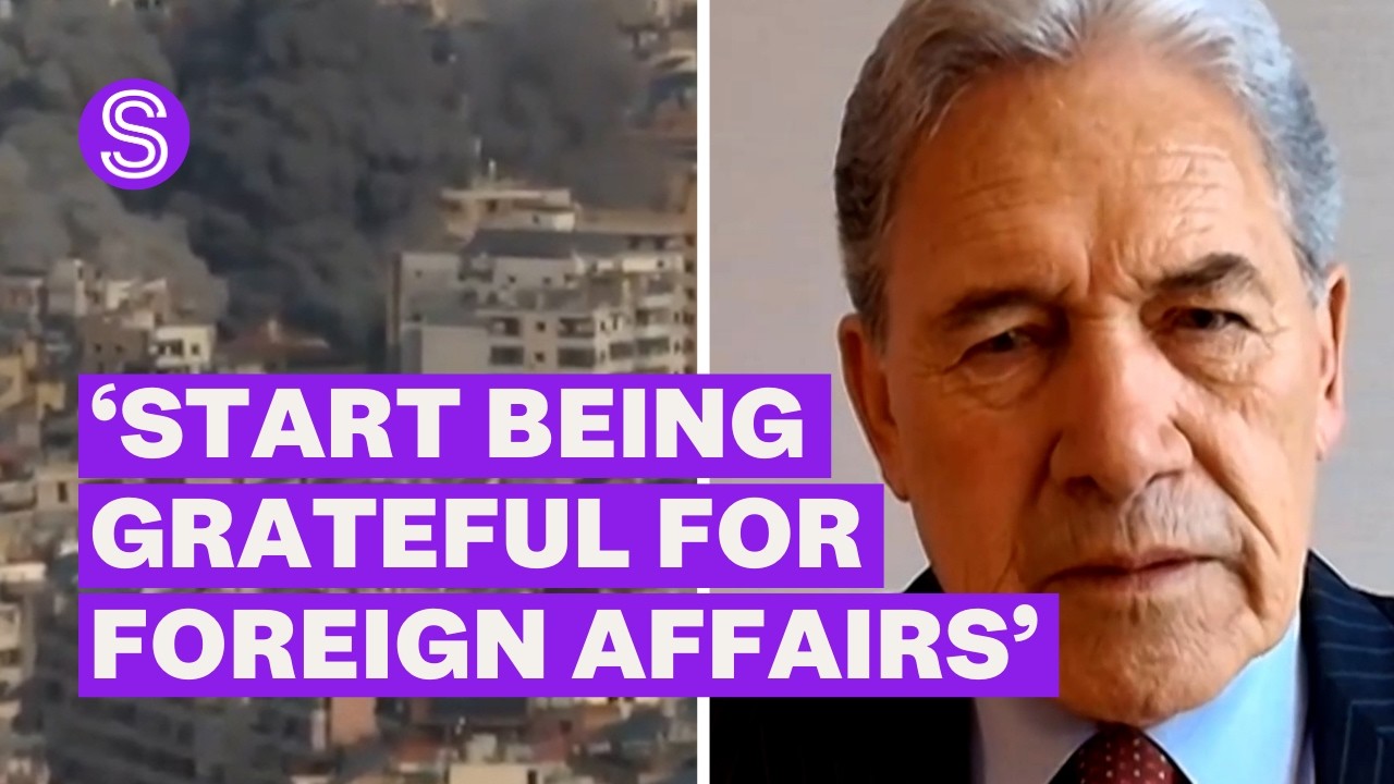 'Start being grateful for foreign affairs': Peters tells Kiwis in Middle East | Stuff.co.nz
