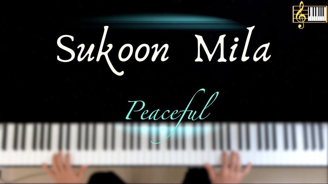 Sukoon Mila  Piano Cover with Lyrics  Arijit Singh  Piano Karaoke  by Roshan Tulsani