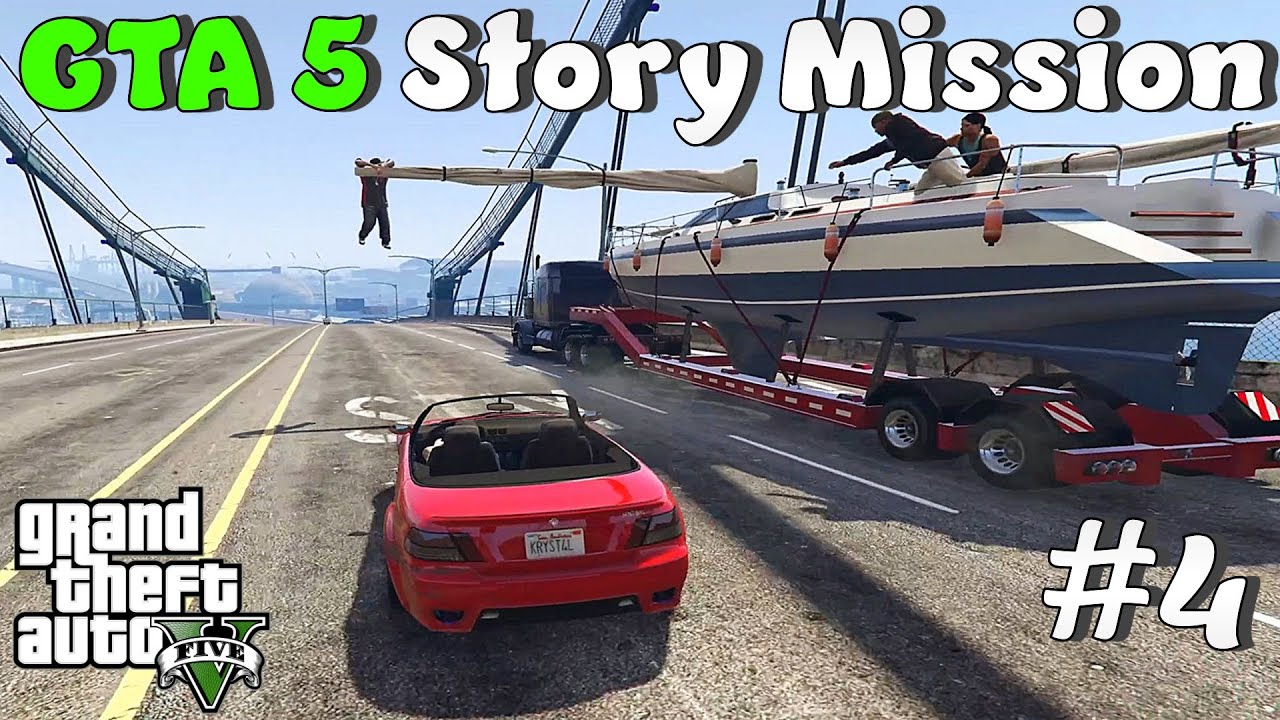 Michael's Boat is Stolen! - GTA 5 Story Mission