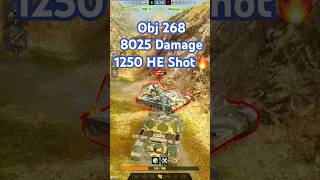 Obj 268 Is Still a BEAST | 8,025 Damage Done Like a True Sniper #wotblitzshorts #obj268