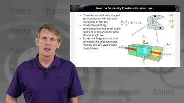 ECE 606 Solid State Devices L18.1: Semiconductor Equations - Continuity Equations
