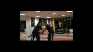 X BLOCK/SCISSORS BLOCK KNIFE DEFENSE
