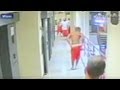 Inmates attack a fellow prisoner after cell doors open