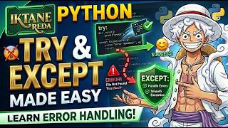 Python Error Handling Tutorial # While Loop + List Input